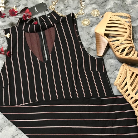 🔥Final Price🔥Very J sleeveless choker dress - Picture 1 of 8